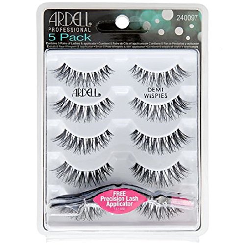 Ardell Multipack Wimpern 5 Pack &#8211; Demi Wispies Black - 