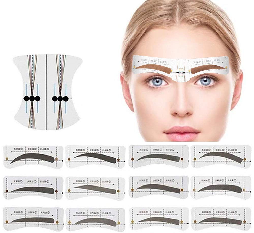 Augenbrauen Schablone WimpernParadies